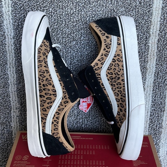 Vans Style 36 Decon Sf Mini Leopard Marshmallow MENS - Picture 12 of 16